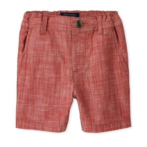Childrens Place Toddler Boys Chino Shorts -  Hamptonred - Picture 1 of 7